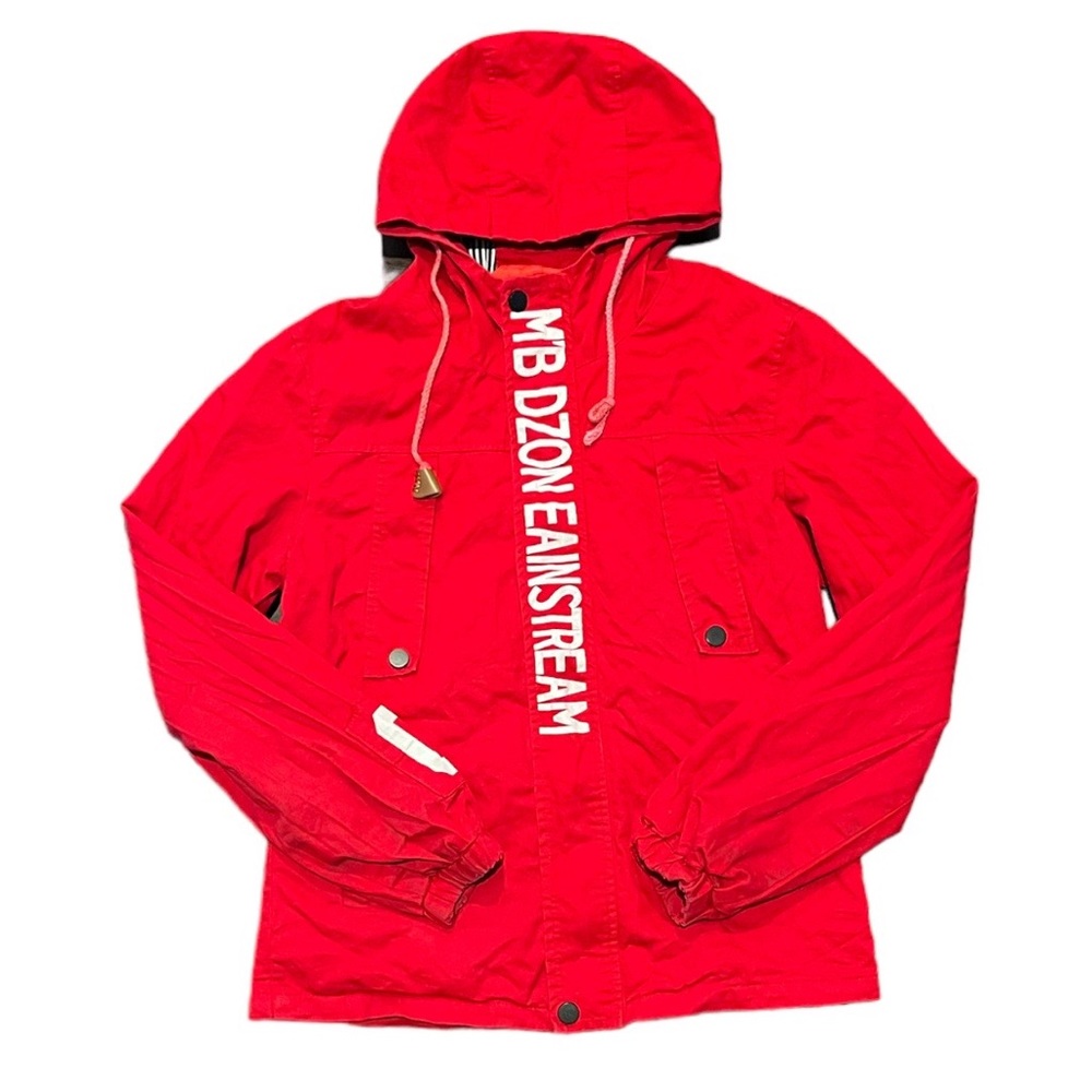 Winter Red Bomber Tactical Utility Jacket Men Women S XL
